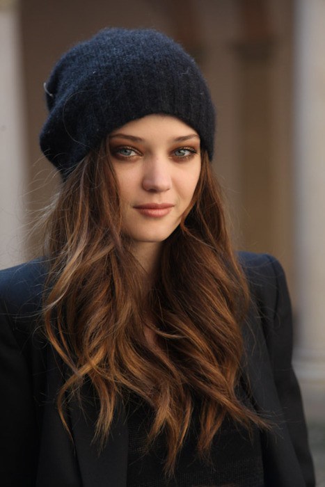 Brown Waves With Subtle Blonde Dimension — Winter Hairstyles for Long Hair