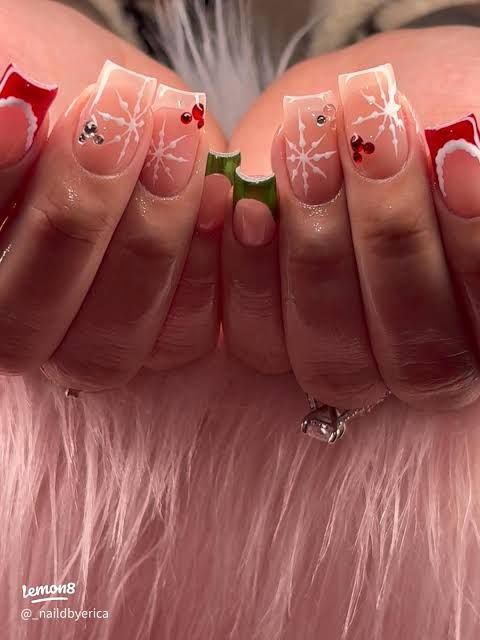 Clean Application Detailed Art Visual Idea Clean Application Detailed Art Visual Idea β Disney Christmas Nails 2026