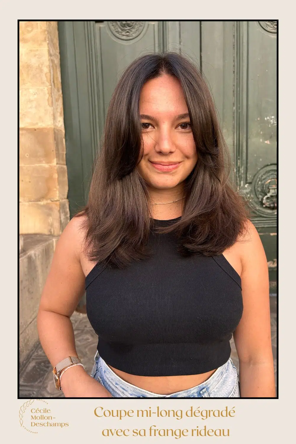 Dark Brown Collarbone Layers With Caramel — Winter Shoulder Length Hairstyles