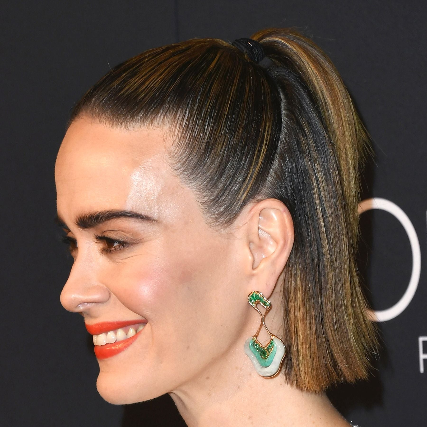 High Ponytail On Short Hair — Winter Ponytail Hairstyles