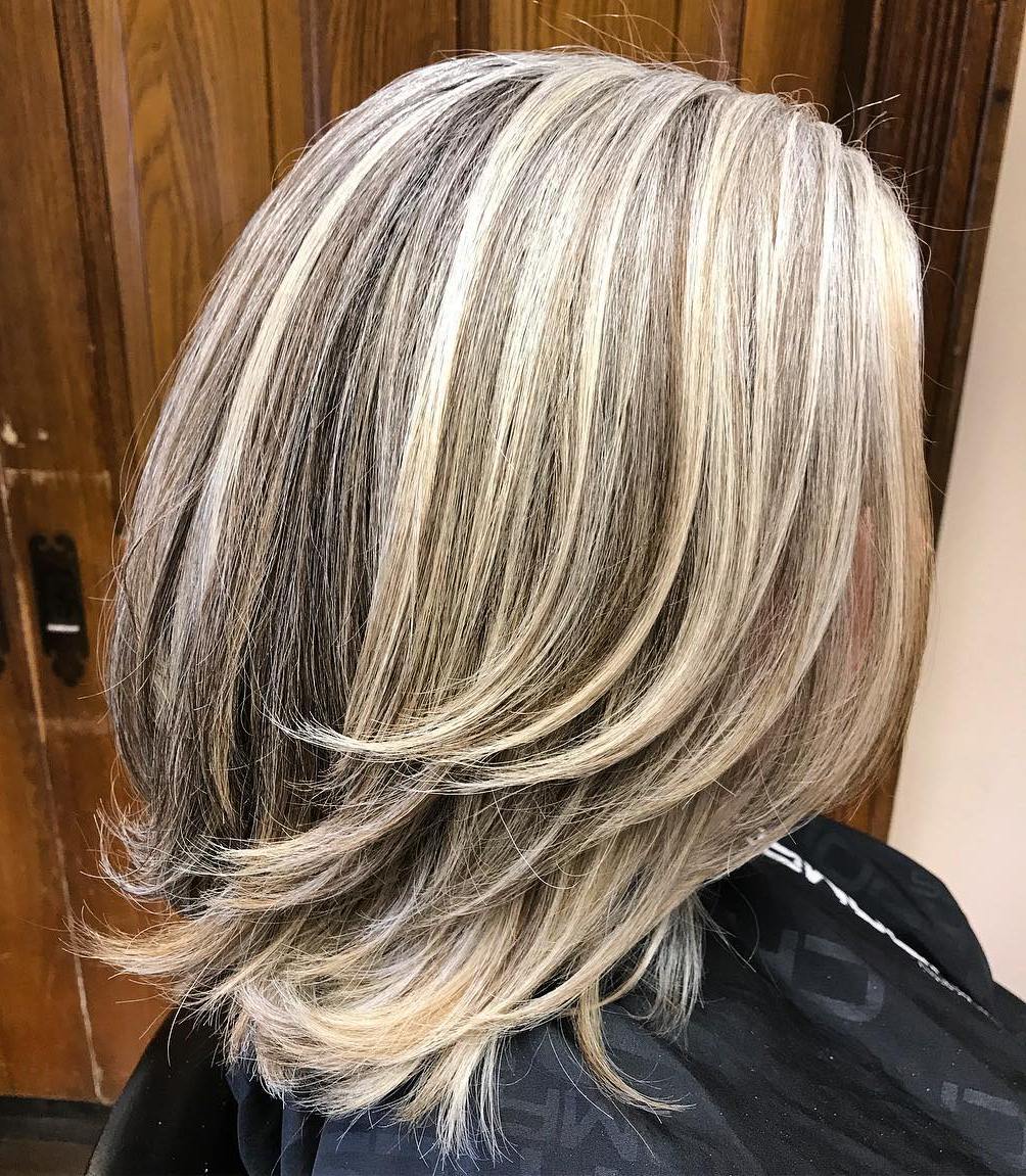 Cool Gray Short Shag With Full Fringe Cool Gray Short Shag With Full Fringe β Winter Haircuts for Gray Hair