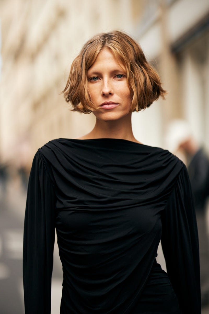 Tousled Medium Brown Bob — Winter Hair Colors for Plus Size Women