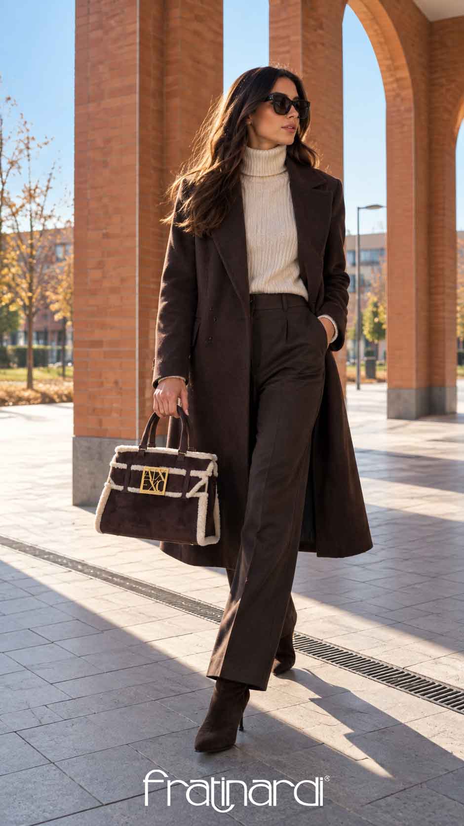 Dramatic Floral Velvet Skirt Paired with an Oversized Jacket — February Outfits