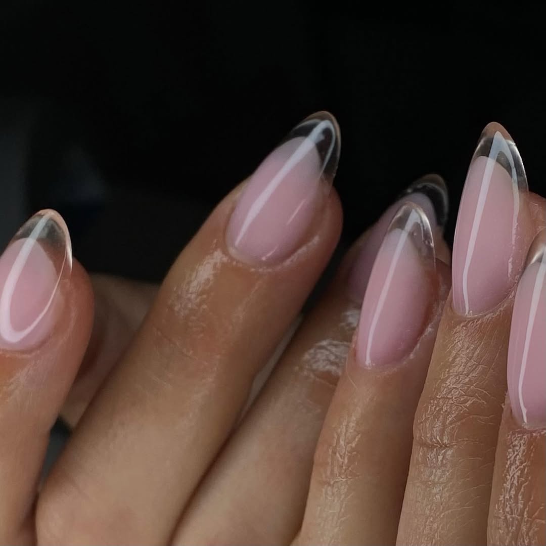 Salon Precise French Application Visual Idea Salon Precise French Application Visual Idea β Winter Nude Nails