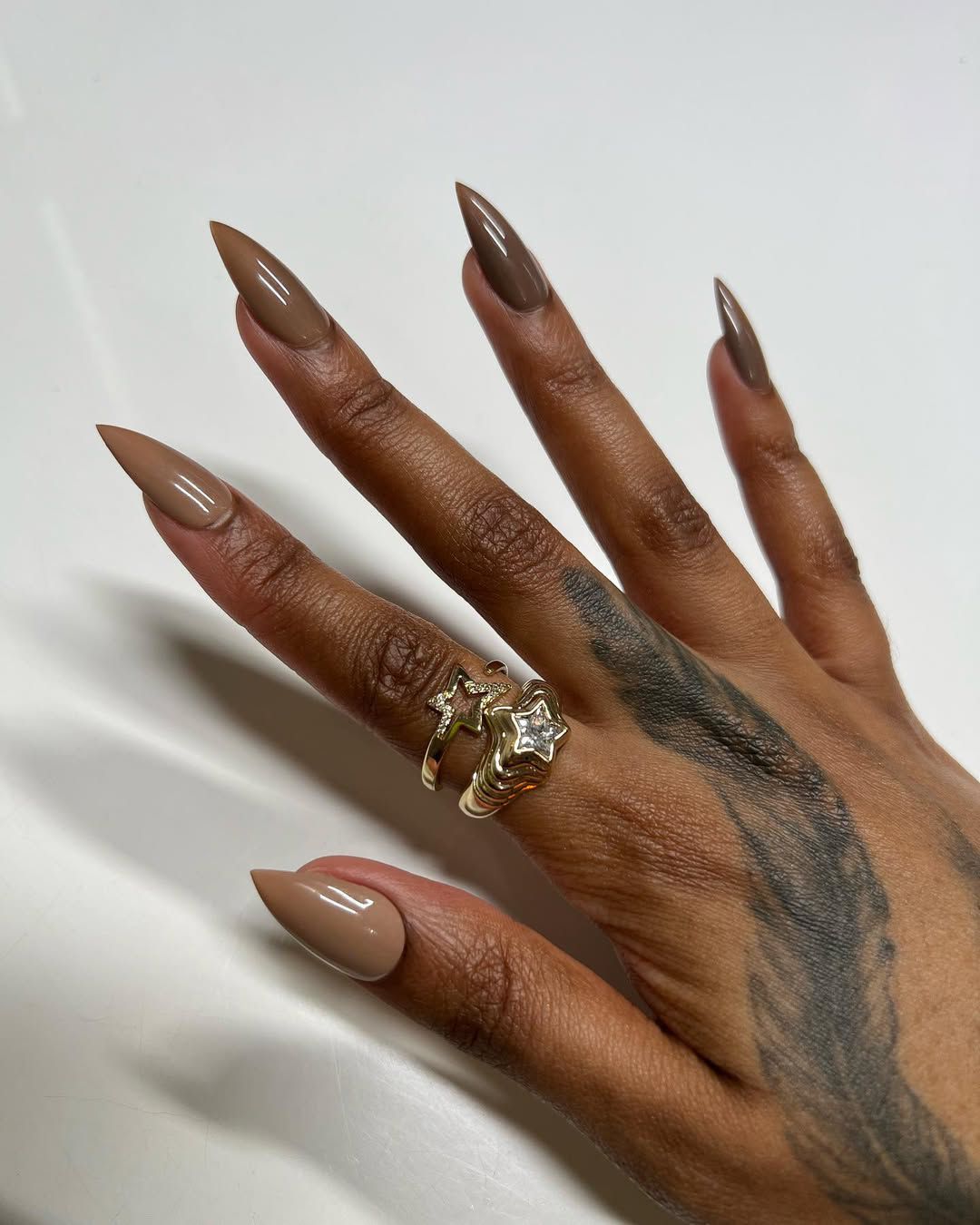 Any Season Visual Idea — Mocha Nails