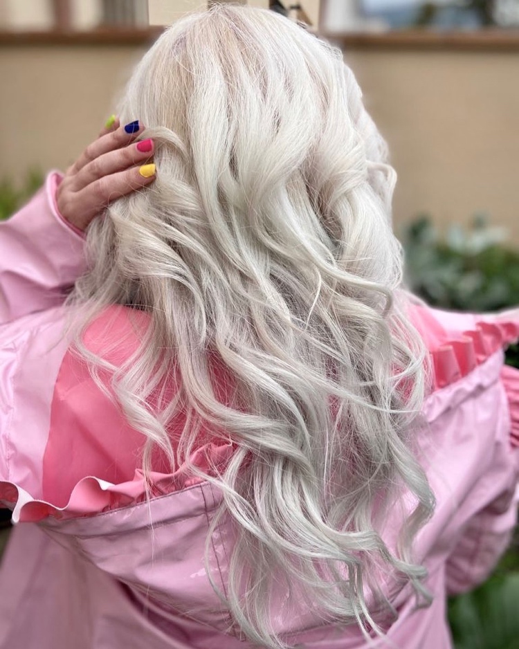 Platinum Blonde With Ash Undertones — Low Maintenance Winter Hair Colors