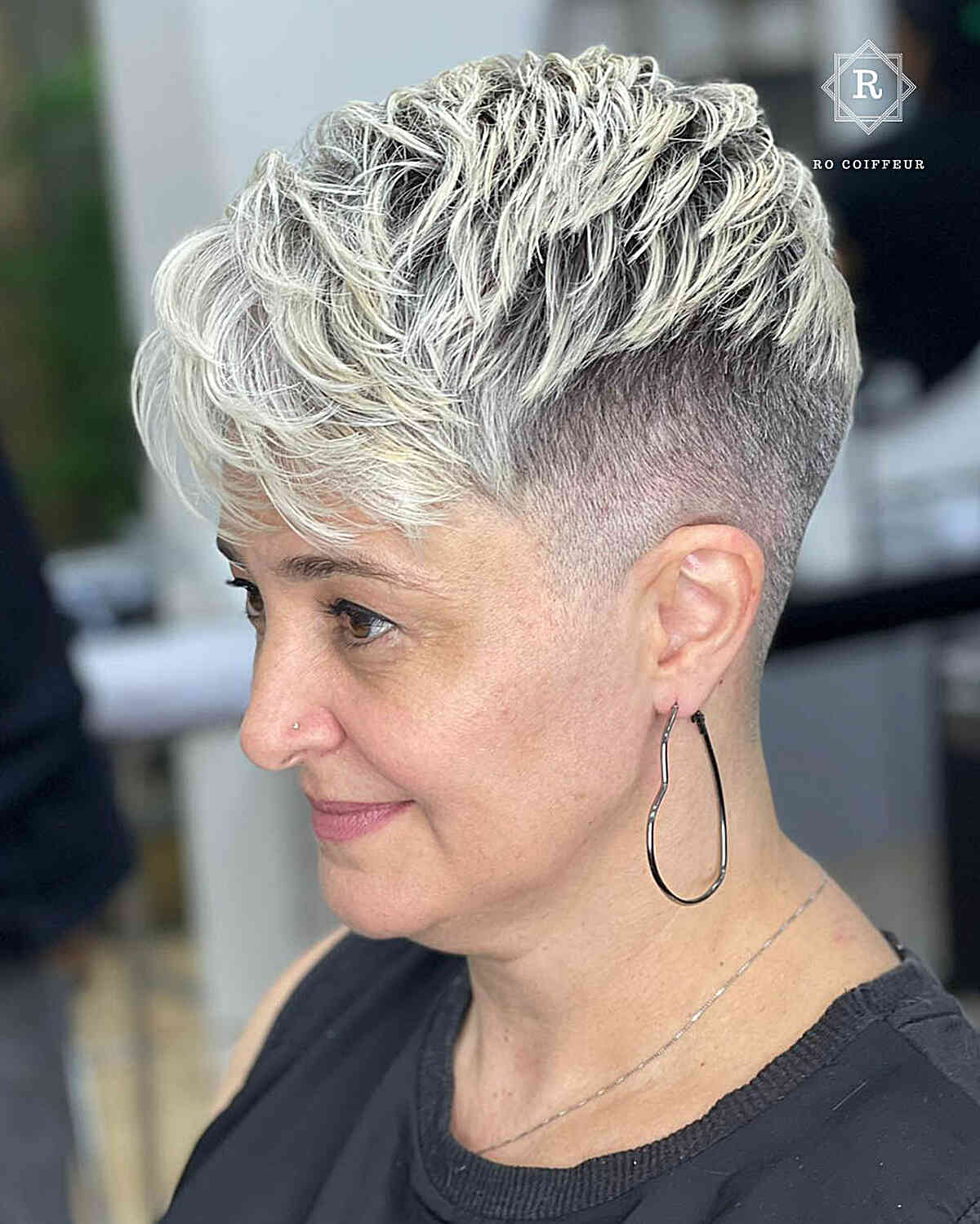 Ear Visual Idea — Cute Winter Hairstyles