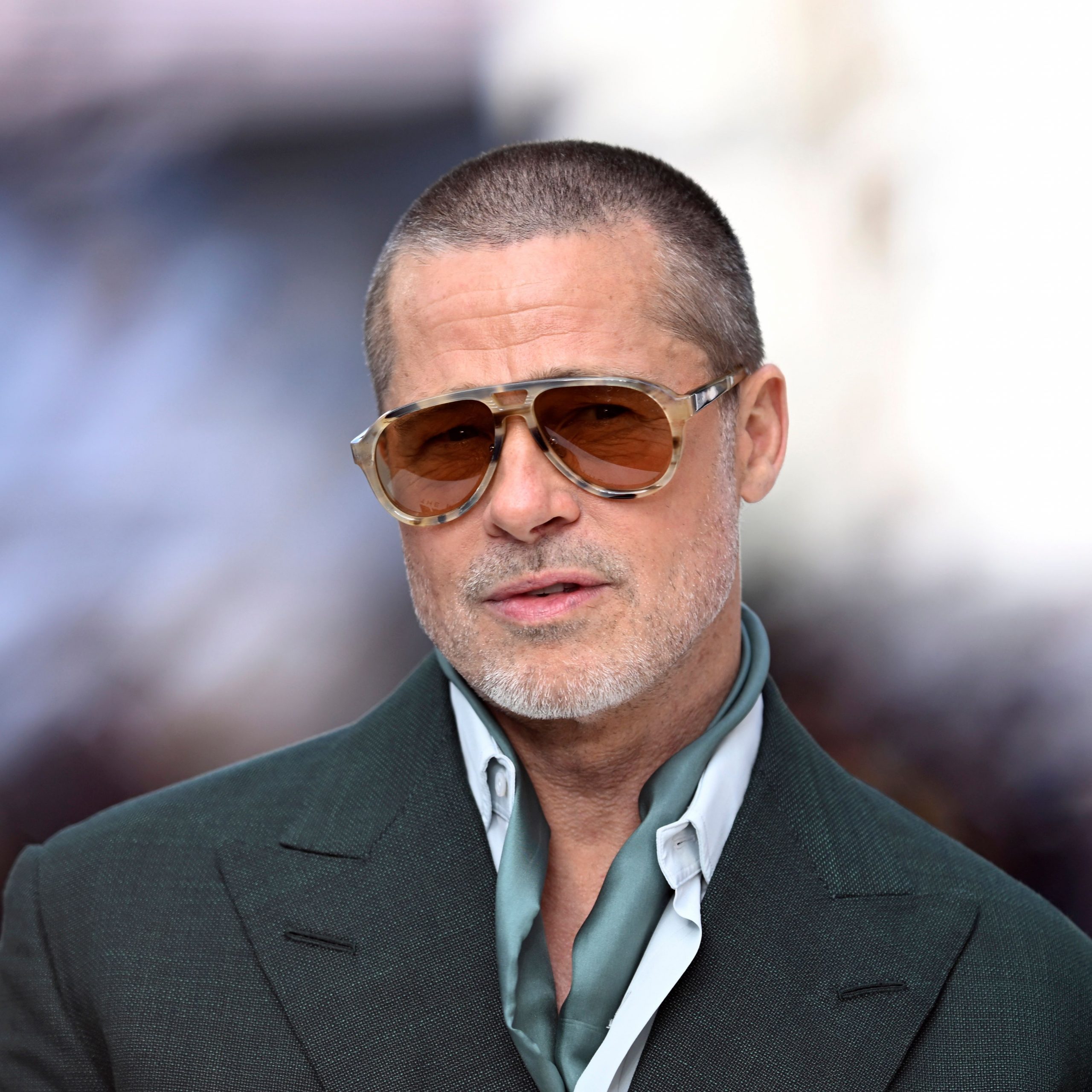 Neat Grey Buzz Cut — Winter Hairstyles for Men