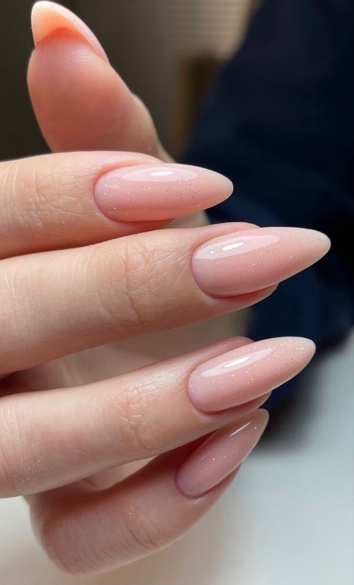 Sheer With Subtle Shimmer Visual Idea Sheer With Subtle Shimmer Visual Idea β Winter Nude Nails