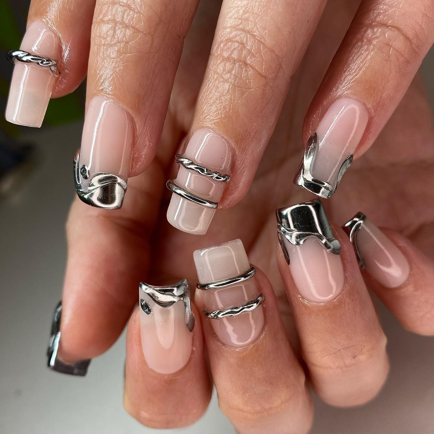 Visual Idea Visual Idea β New Years Acrylic Nails 2027