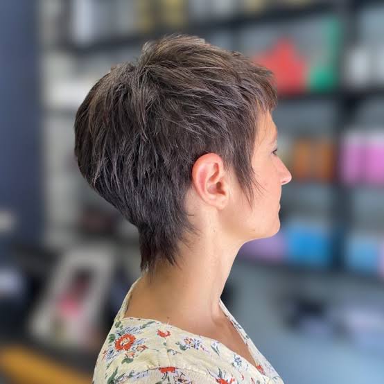 Ash Brown With Subtle Grey Highlights Visual Idea — Winter Hairstyles for Short Hair