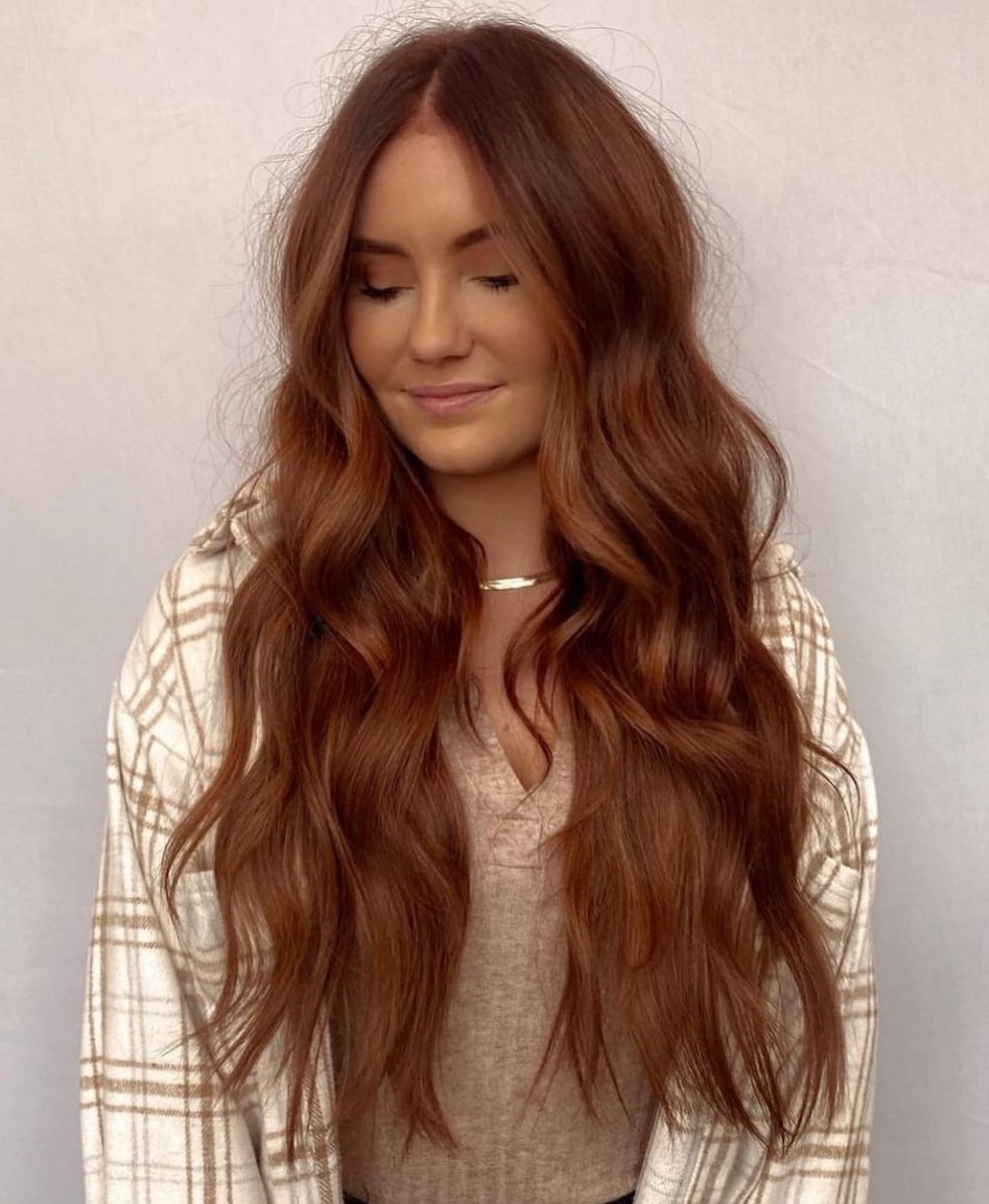 Warm Copper With Subtle Red Undertones Visual Idea Warm Copper With Subtle Red Undertones Visual Idea β Winter Copper Hair Color
