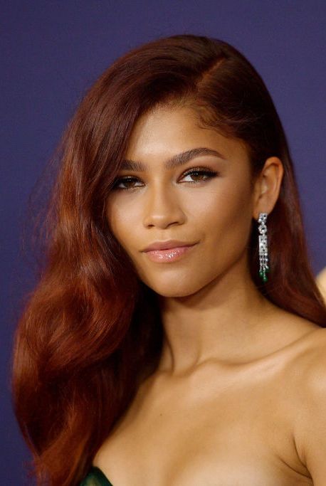 Rich Auburn With Subtle Highlights Rich Auburn With Subtle Highlights β Winter Hair Colors for Black Women