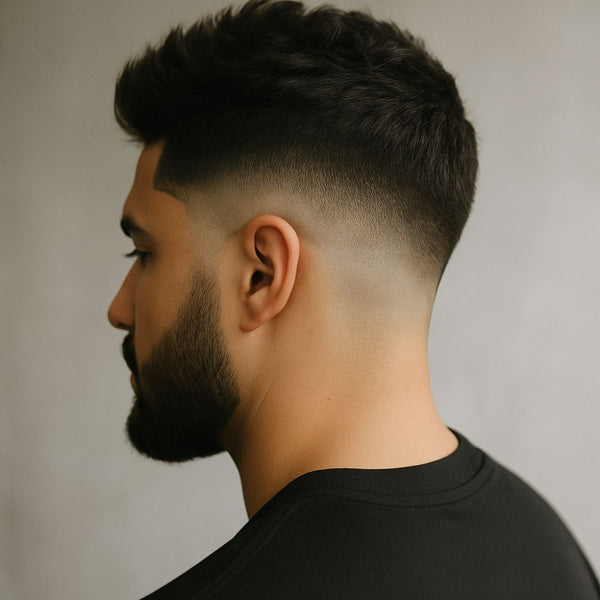 Textured Top With Smooth Fade — Winter Hairstyles for Men