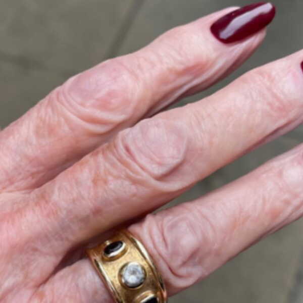Visual Idea β Glossy Burgundy Red Winter Nail Colors for Women Over 70
