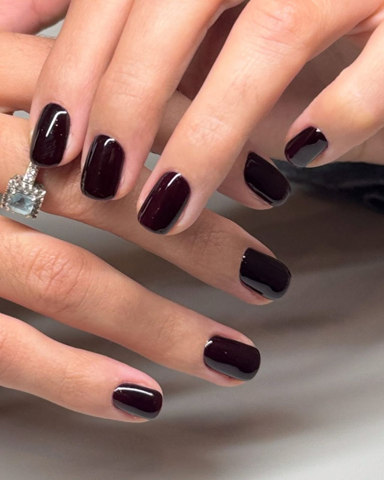 Visual Idea β Short Winter Nail Colors for Women Over 70