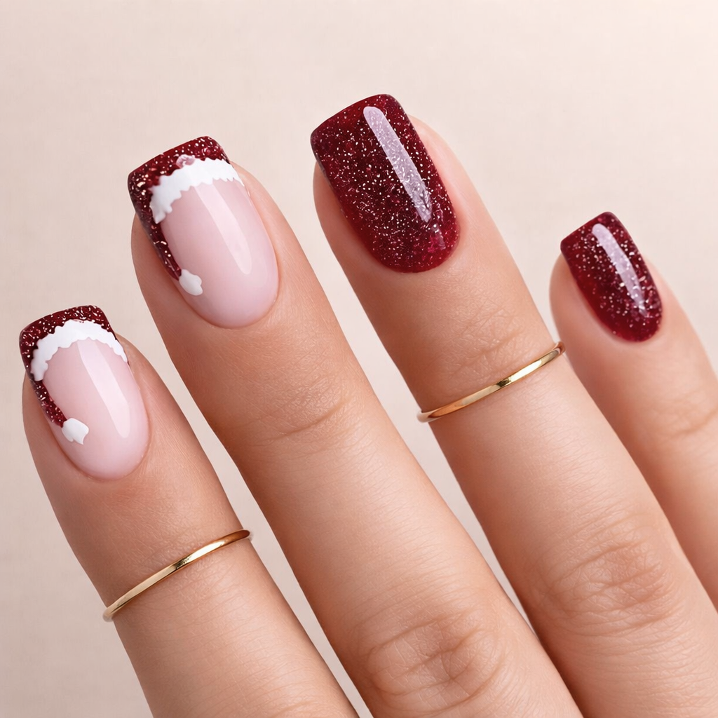 Clean Execution Visual Idea Clean Execution Visual Idea β Short Winter Square Nails