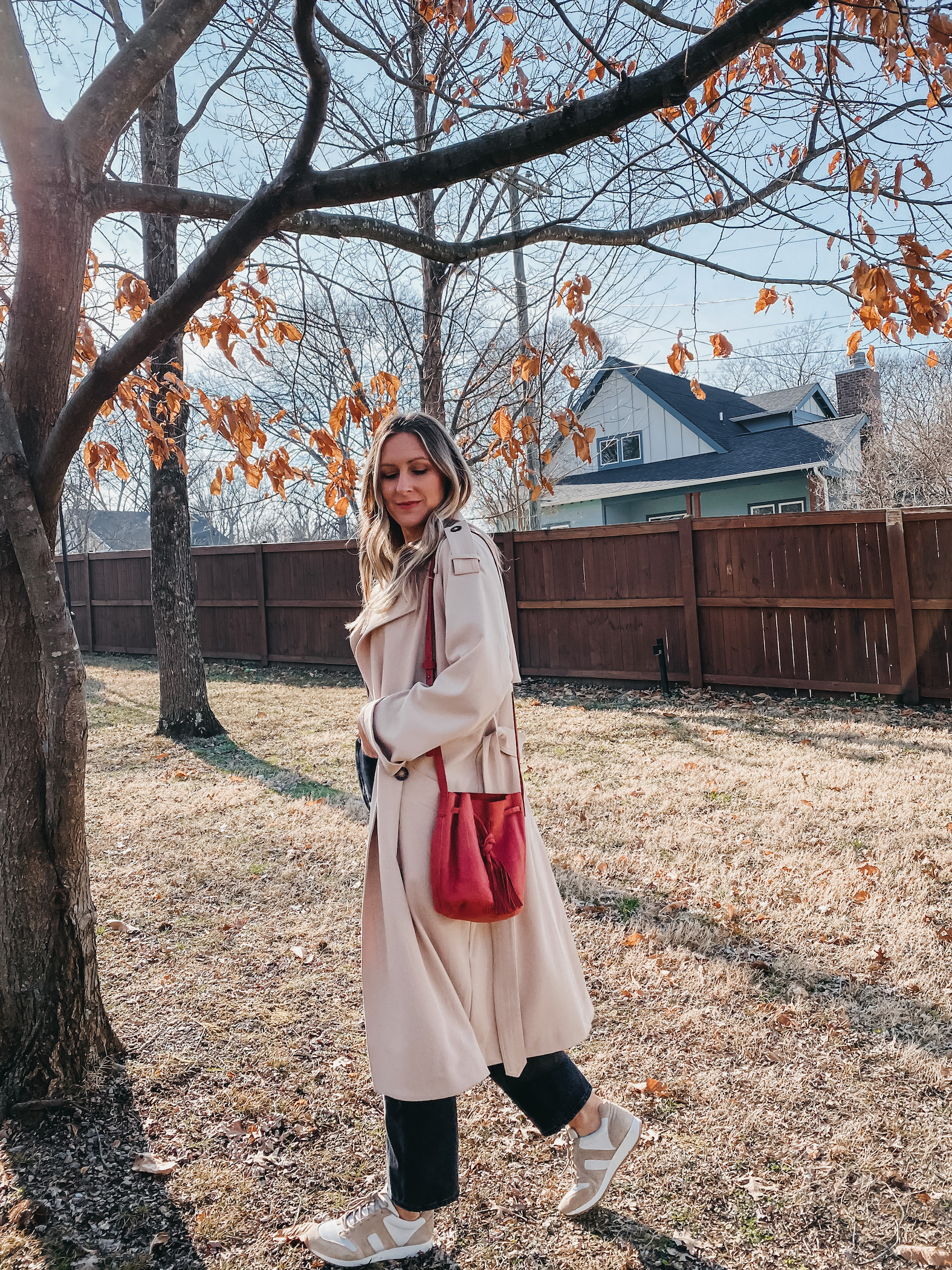 Bright Green Knit Sweater Under a Denim Jacket for a Pop of Color Bright Green Knit Sweater Under a Denim Jacket for a Pop of Color β Nashville Winter Outfits