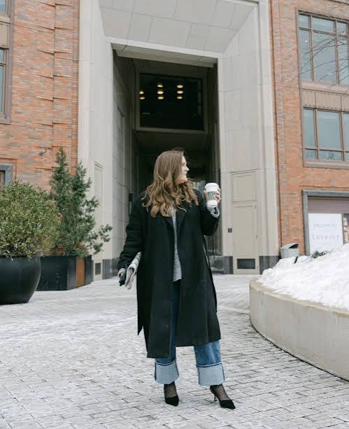 Urban Edge: The Long Black Coat Urban Edge: The Long Black Coat β Winter Capsule Wardrobe