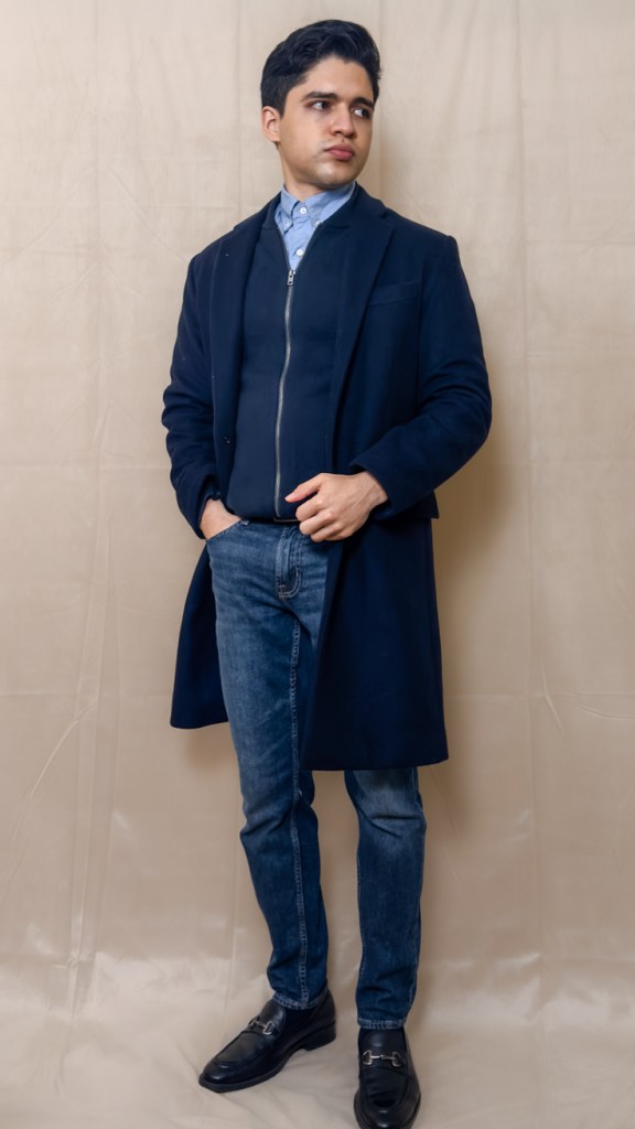 Coordinated Navy Layers for Smart Casual Coordinated Navy Layers for Smart Casual β Winter Outfits for Men