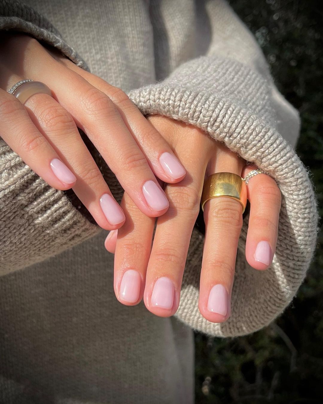 Flawless Short Square Cool Pink Flawless Short Square Cool Pink β Clean Girl Winter Nails