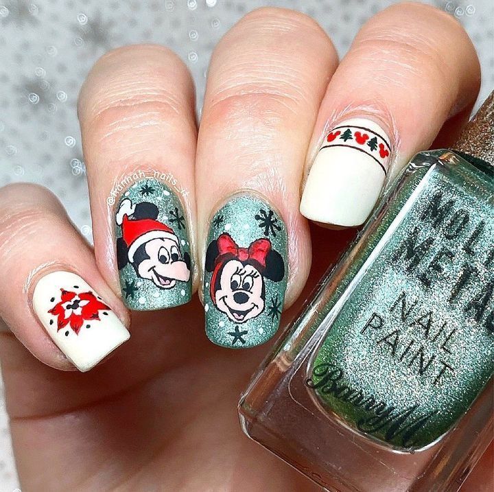 Visible Visual Idea Visible Visual Idea β Disney Christmas Nails 2026