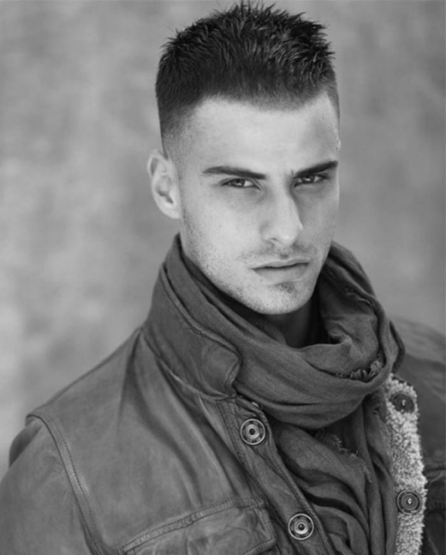 High and Tight Spiky Crop — Winter Hairstyles for Men