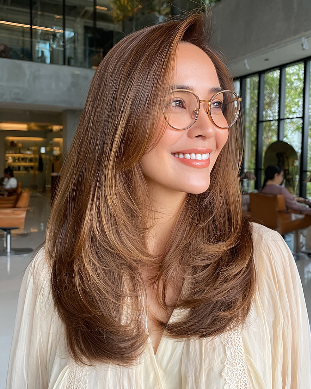 Medium Brown With Subtle Highlights Visual Idea Medium Brown With Subtle Highlights Visual Idea β Long Winter Haircuts