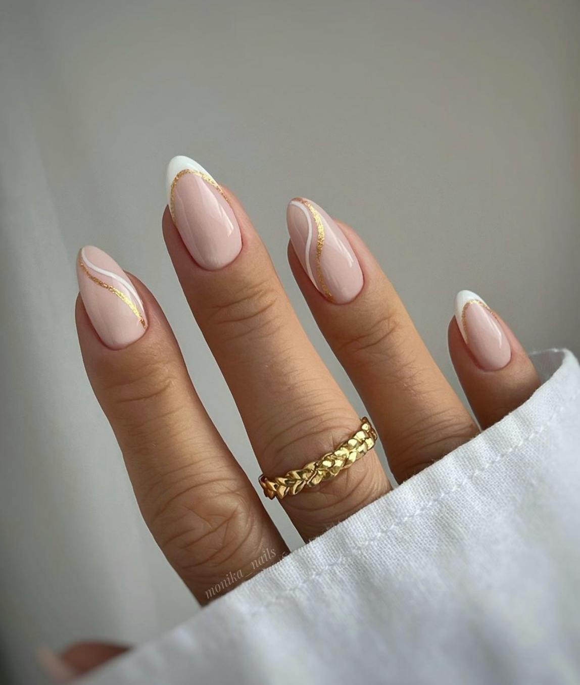 Glossy Visual Idea Glossy Visual Idea β New Years French Tip Nails 2027