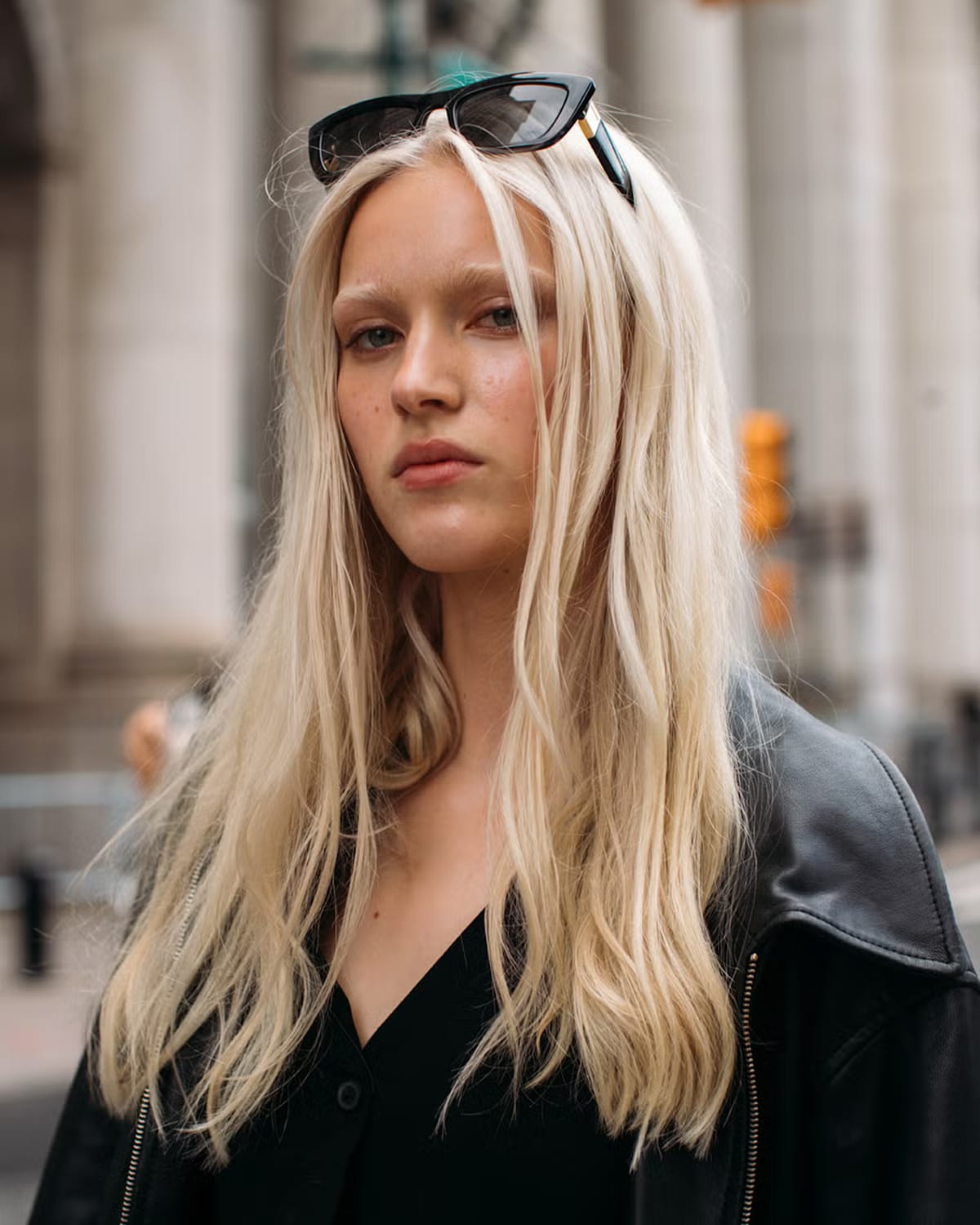 Ash Blonde With Subtle Grey Undertones Visual Idea — Fall to Winter Hair Colors