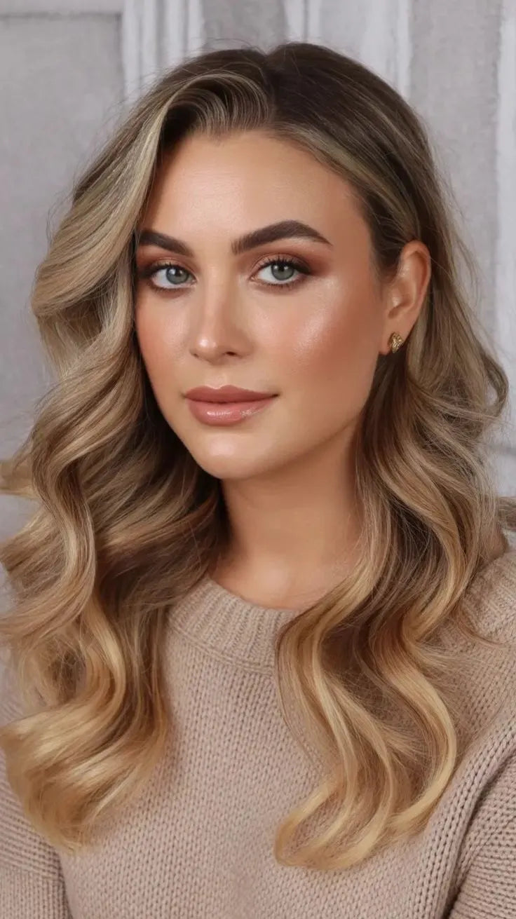 Dark Blonde with Ash Blonde Balayage Dark Blonde with Ash Blonde Balayage β Winter Balayage