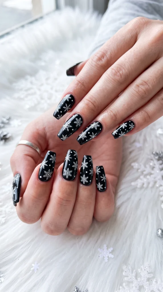 Visual Idea Visual Idea β Long Winter Coffin Nails
