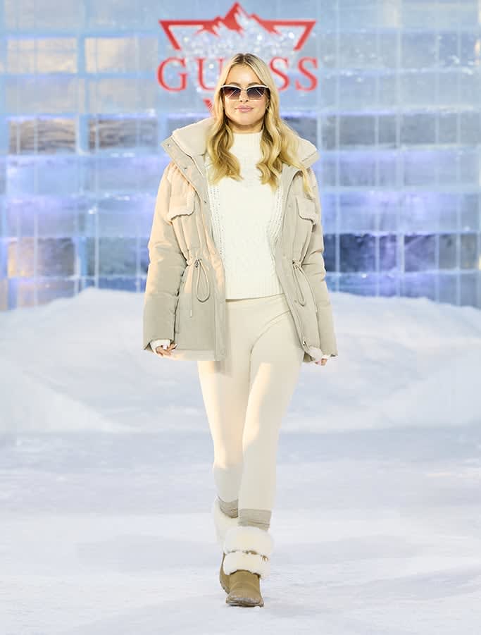 Parka and Knit Set: Cozy Snow Runway Style — Europe Winter Outfits