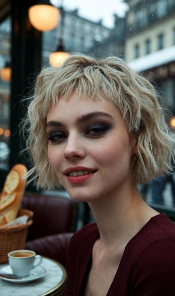 Bob Visual Idea — Winter Hairstyles for Women Over 70