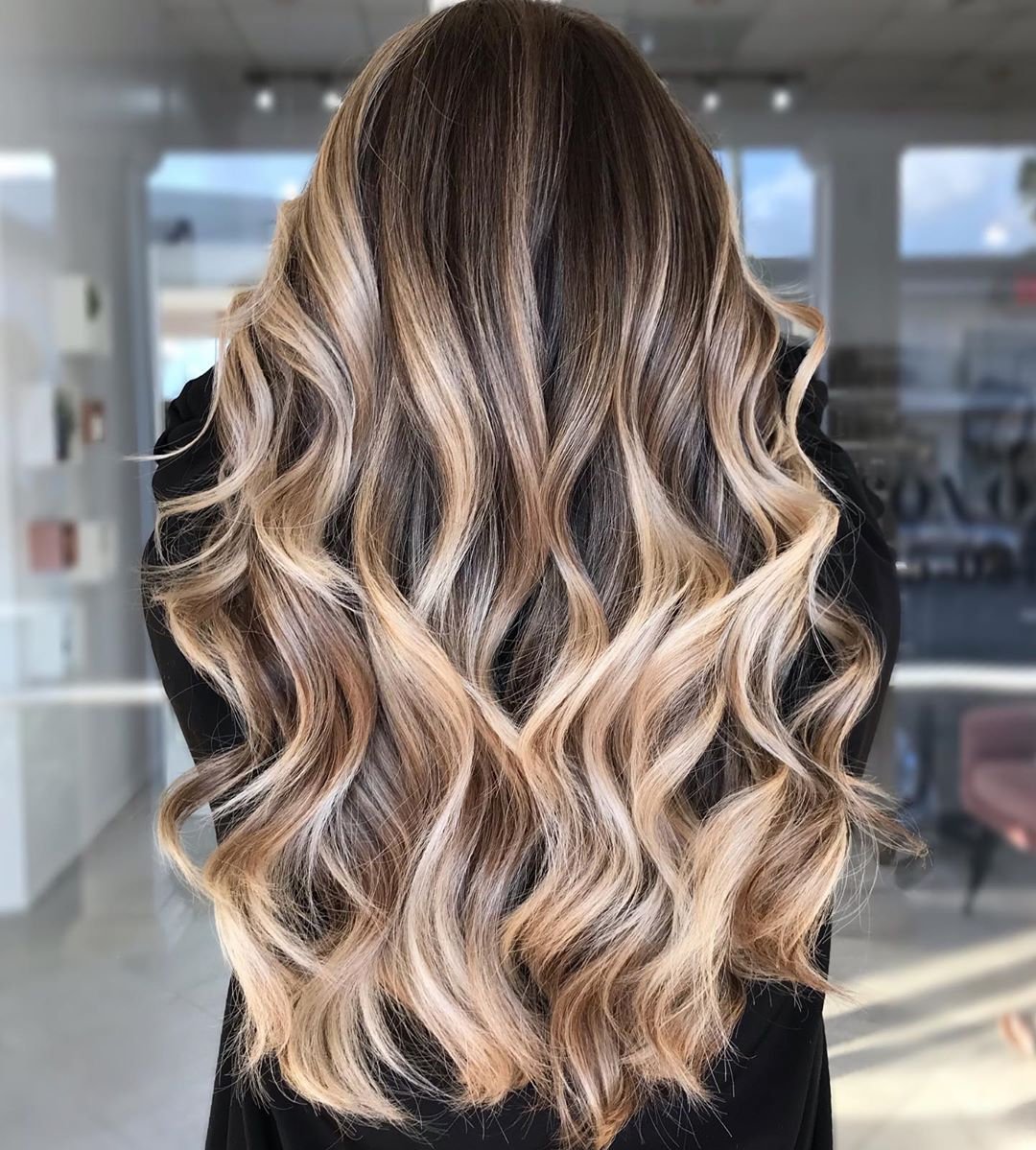 Dark Brown To Blonde Balayage Dark Brown To Blonde Balayage β Lowlights for Blonde Hair