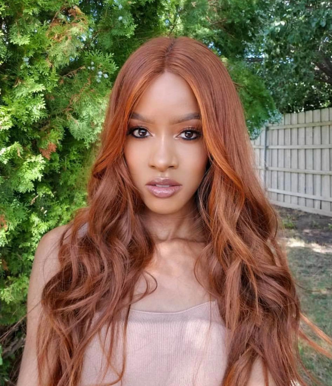Warm Rust Red With Copper Highlights Warm Rust Red With Copper Highlights β Winter Red Hair Colors