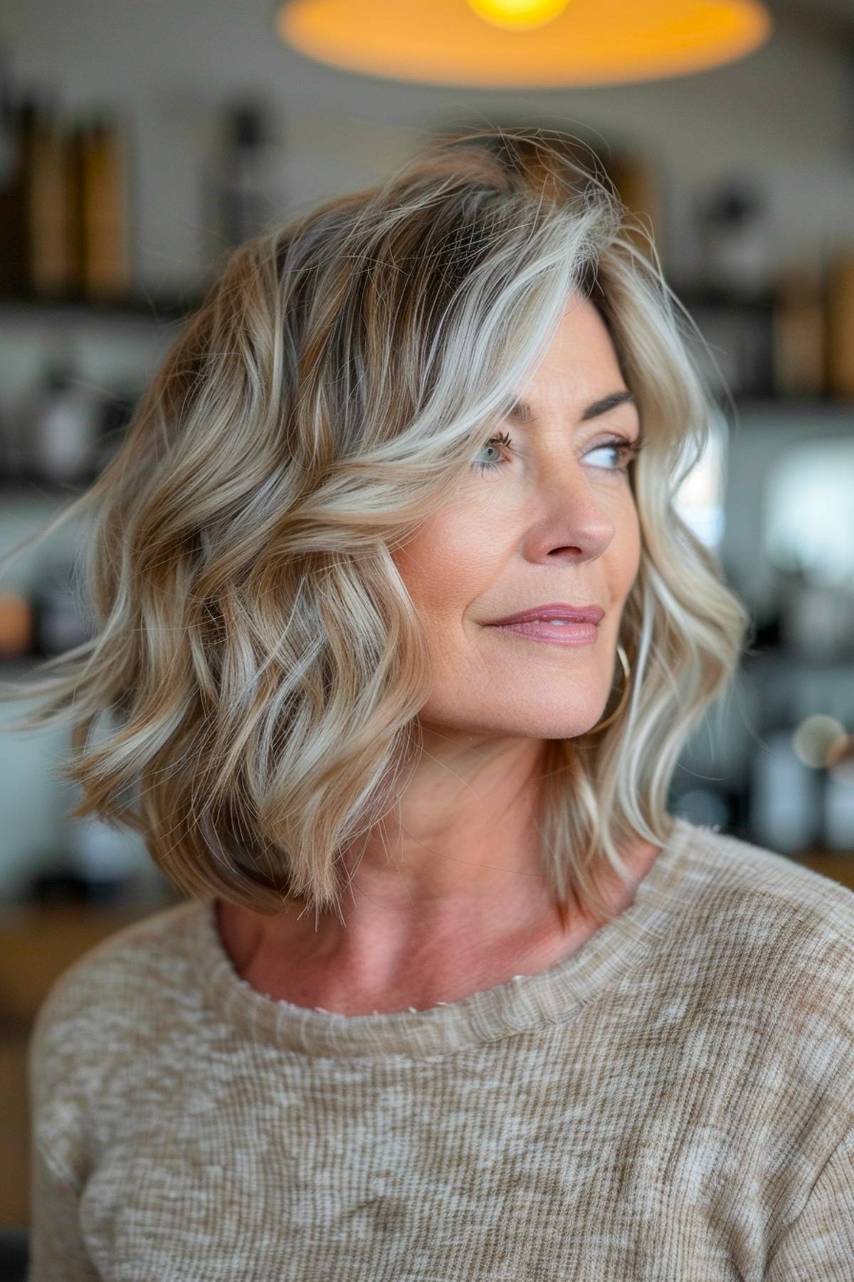 Blonde With Highlights Visual Idea — Short Winter Haircuts