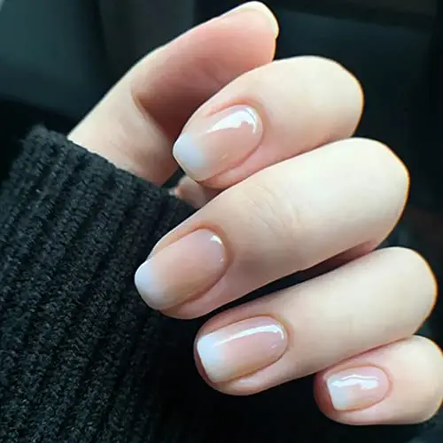 French Tips On All Nails Visual Idea French Tips On All Nails Visual Idea β Short Winter Square Nails
