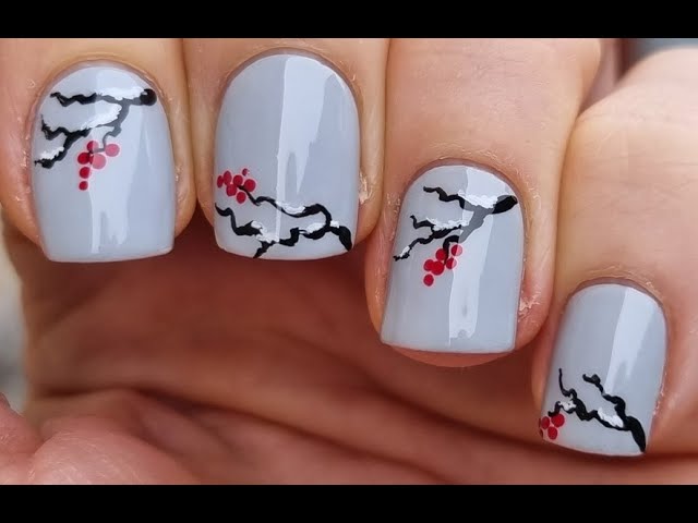 Light Gray Visual Idea — Winter Gray Nails
