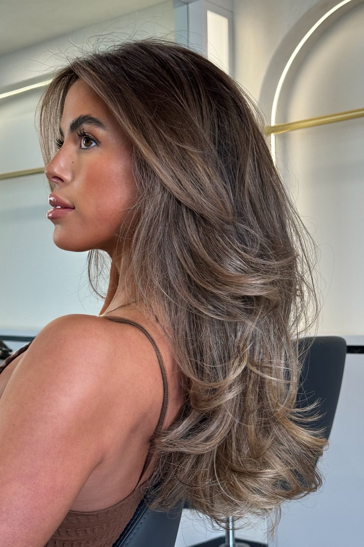 Long Layers Visual Idea Long Layers Visual Idea β Chestnut Brown Hair