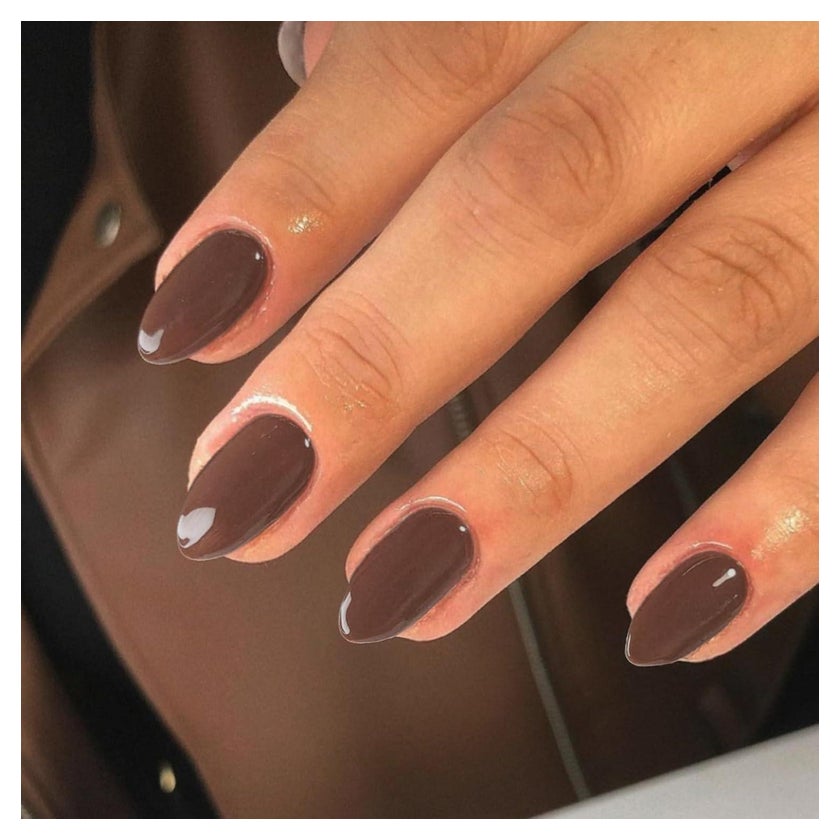 Any Season Visual Idea — Short Winter Almond Nails