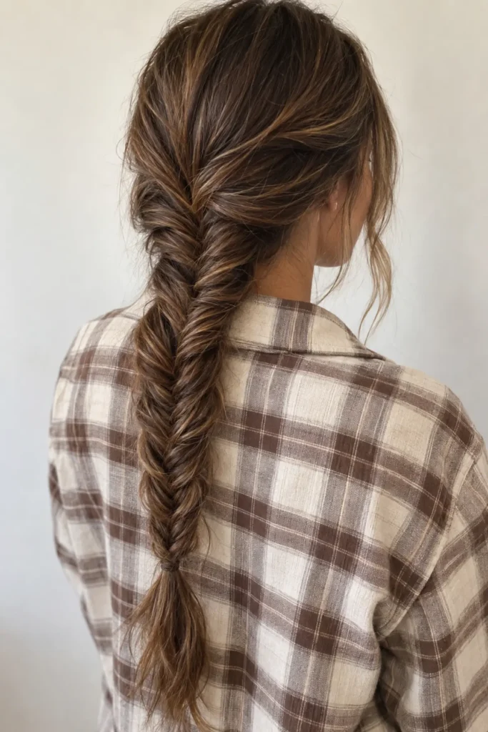 Back View Visual Idea — Winter Hairstyles for Long Hair