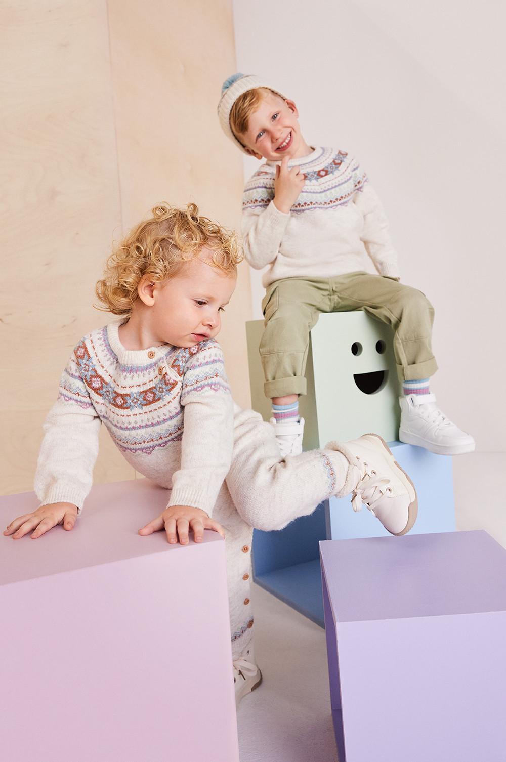 Fair Isle Knit Sweaters for a Cozy Winter Aesthetic Fair Isle Knit Sweaters for a Cozy Winter Aesthetic β Winter Outfits for Kids