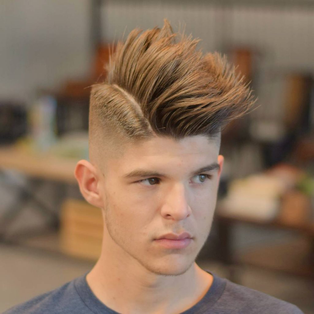 Undercut With Voluminous Swept Back Top — Winter Hairstyles for Men