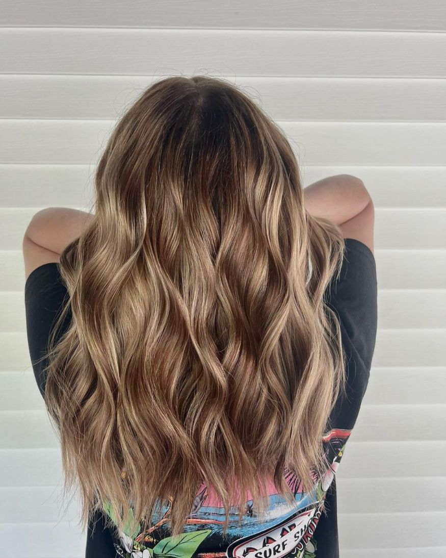Middle Visual Idea Middle Visual Idea β Lowlights for Blonde Hair