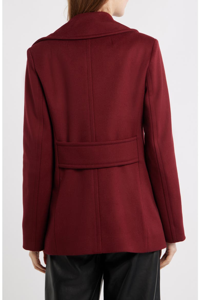 Merlot Peacoat with Belted Back and Black Trousers Merlot Peacoat with Belted Back and Black Trousers β Peacoat Outfits