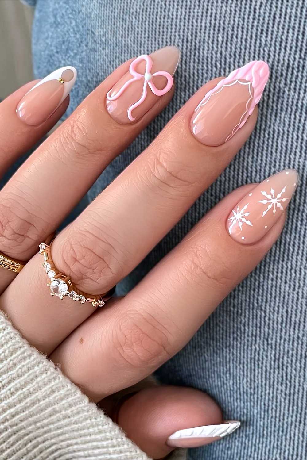 Clean Lines Good Cuticle Work Visual Idea Clean Lines Good Cuticle Work Visual Idea β Christmas Nails for Women Over 50 2026