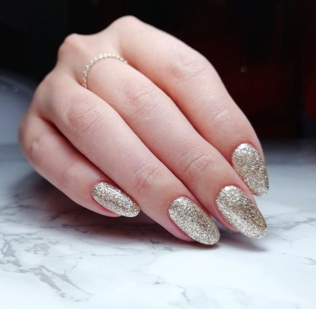 Glitter Applied All Over The Nails Visual Idea Glitter Applied All Over The Nails Visual Idea β New Years Nail Colors 2027