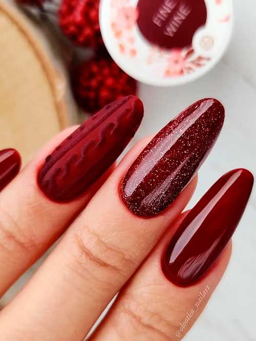 Red And White Polka Dots Visual Idea Red And White Polka Dots Visual Idea β Wine Christmas Nails 2026