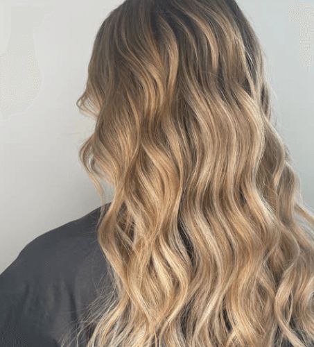 Wavy Visual Idea Wavy Visual Idea β Lowlights for Blonde Hair
